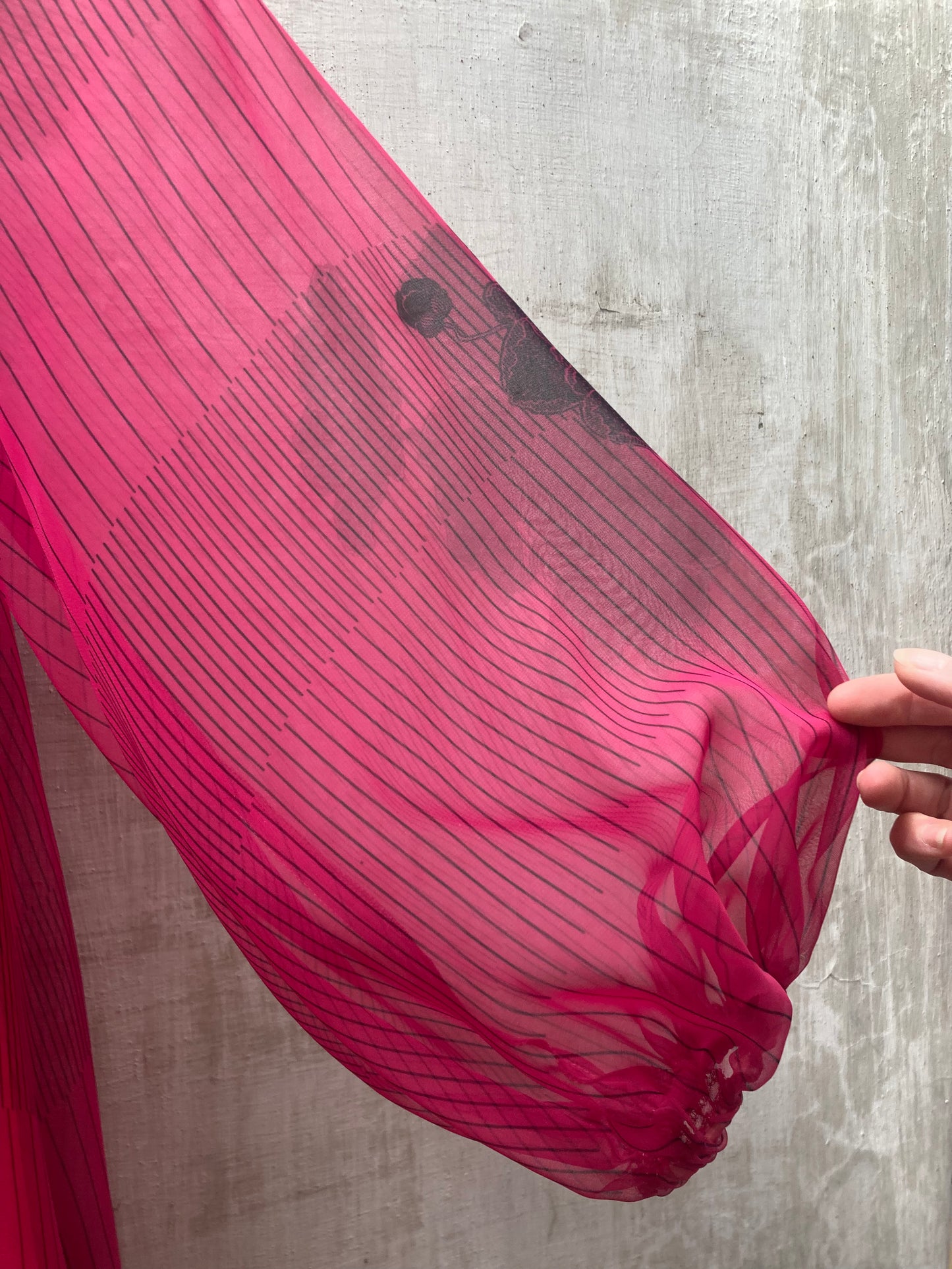 Robe voile 1970