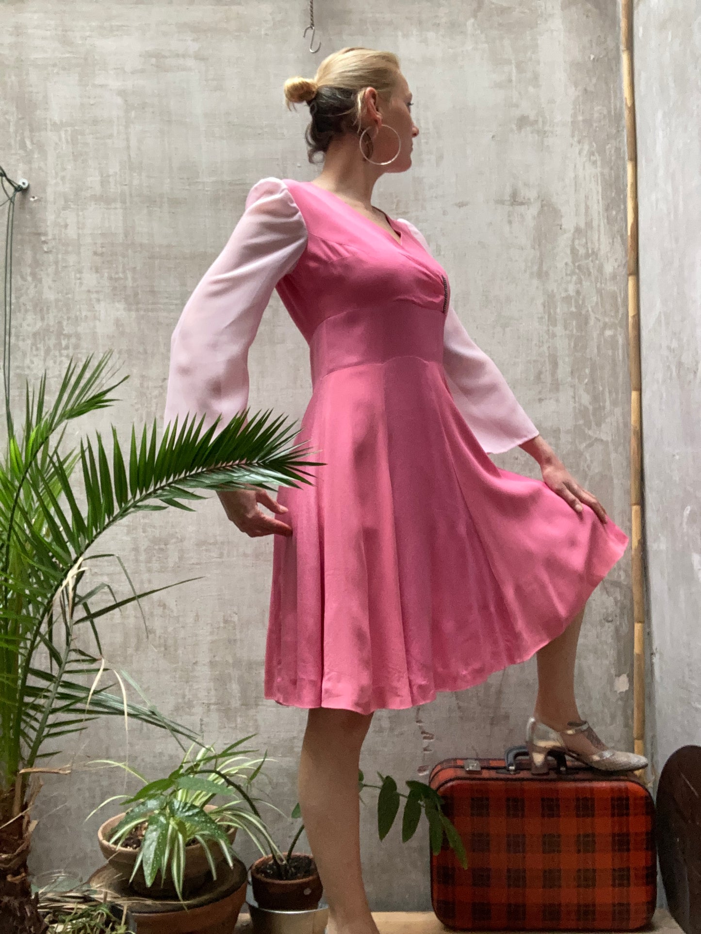 Robe rose 1960