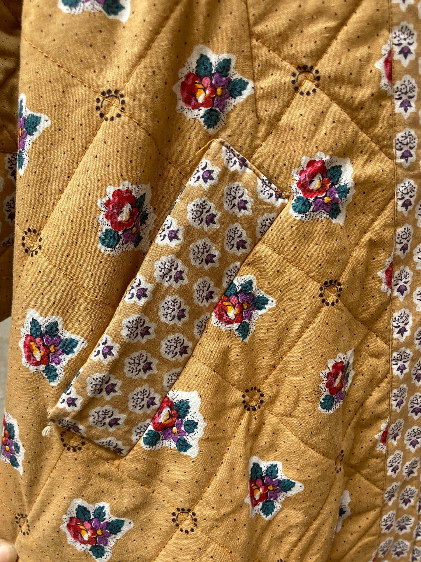 Manteau Souleïado 1970