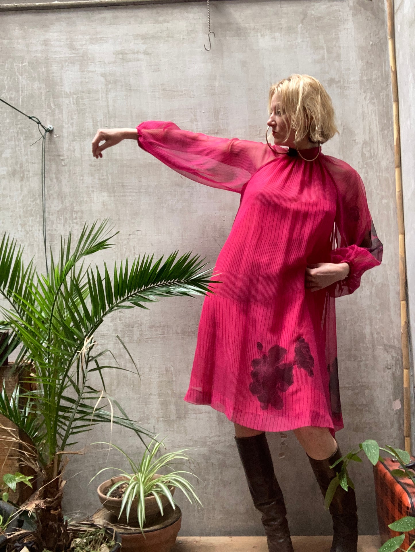 Robe voile 1970