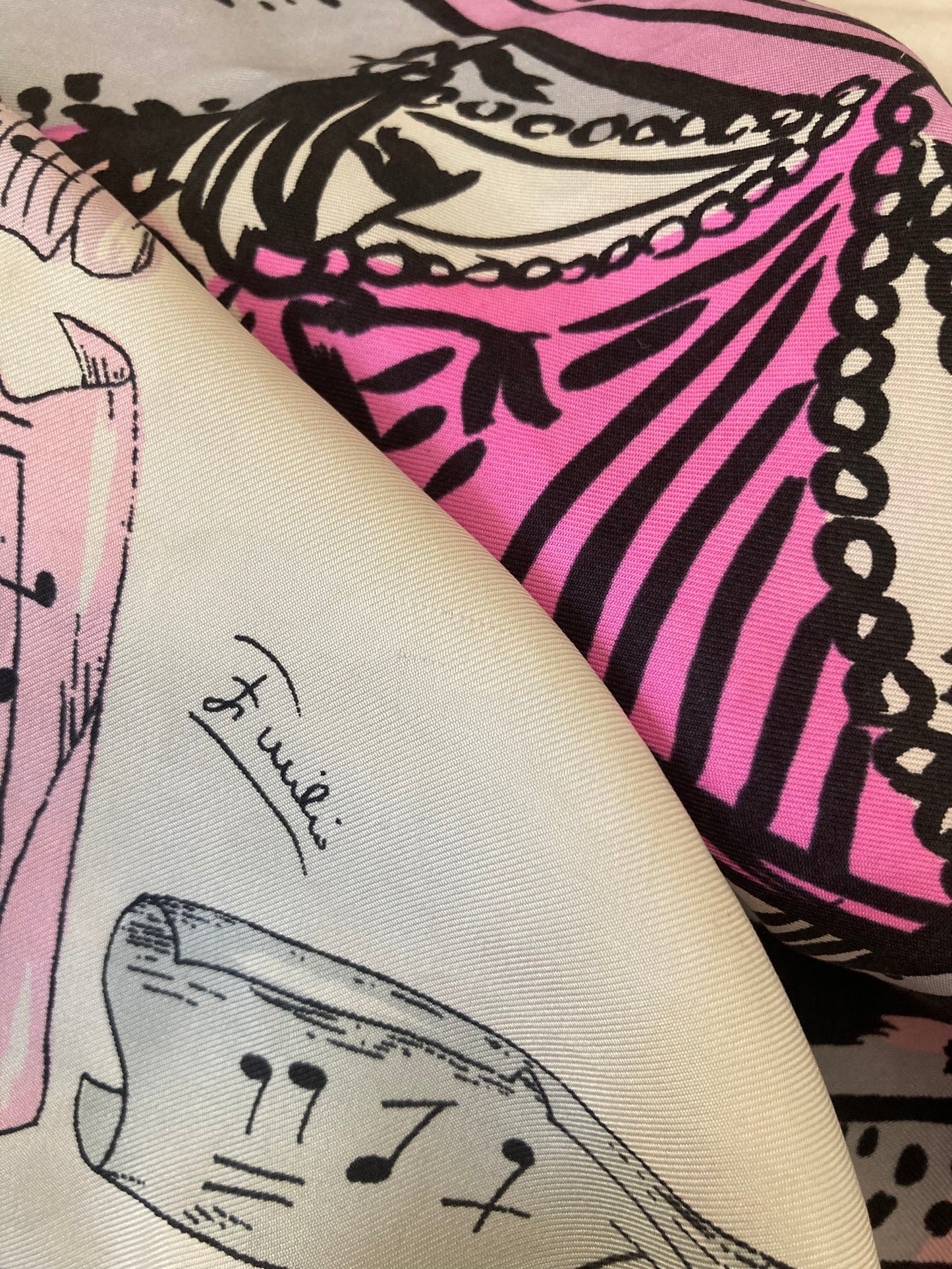 Foulard en soie Emilio Pucci 1960