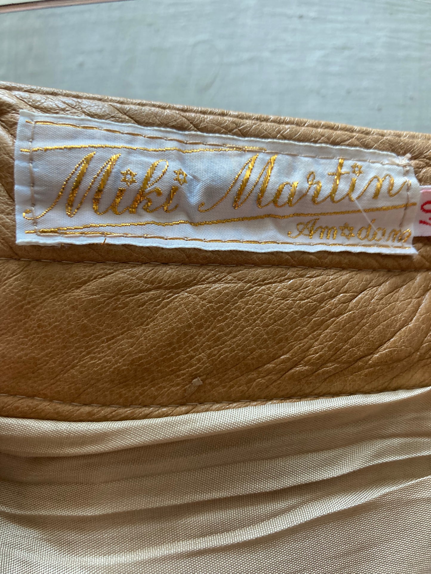 Pantalon de cuir 1980