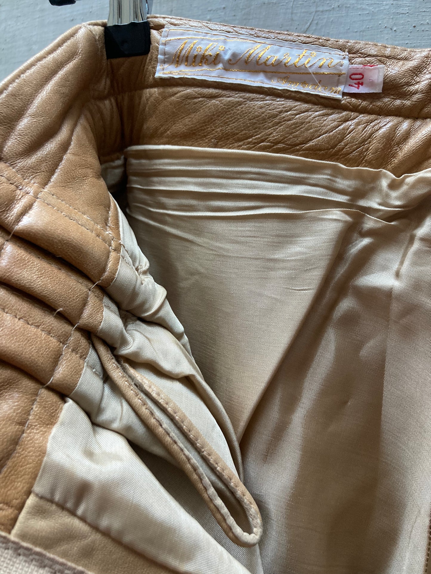 Pantalon de cuir 1980