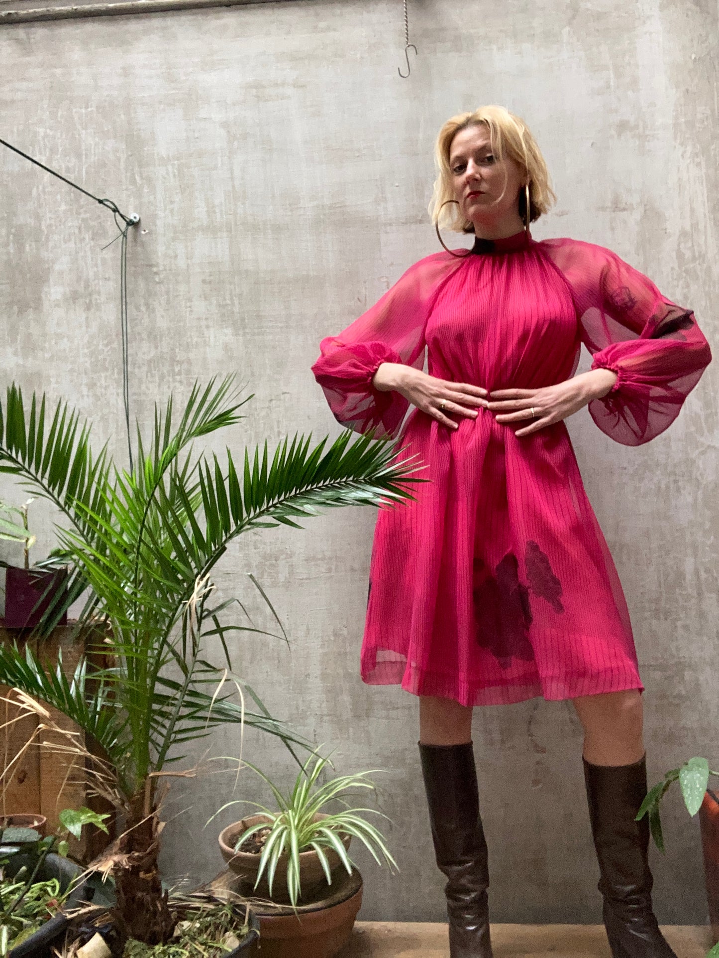 Robe voile 1970
