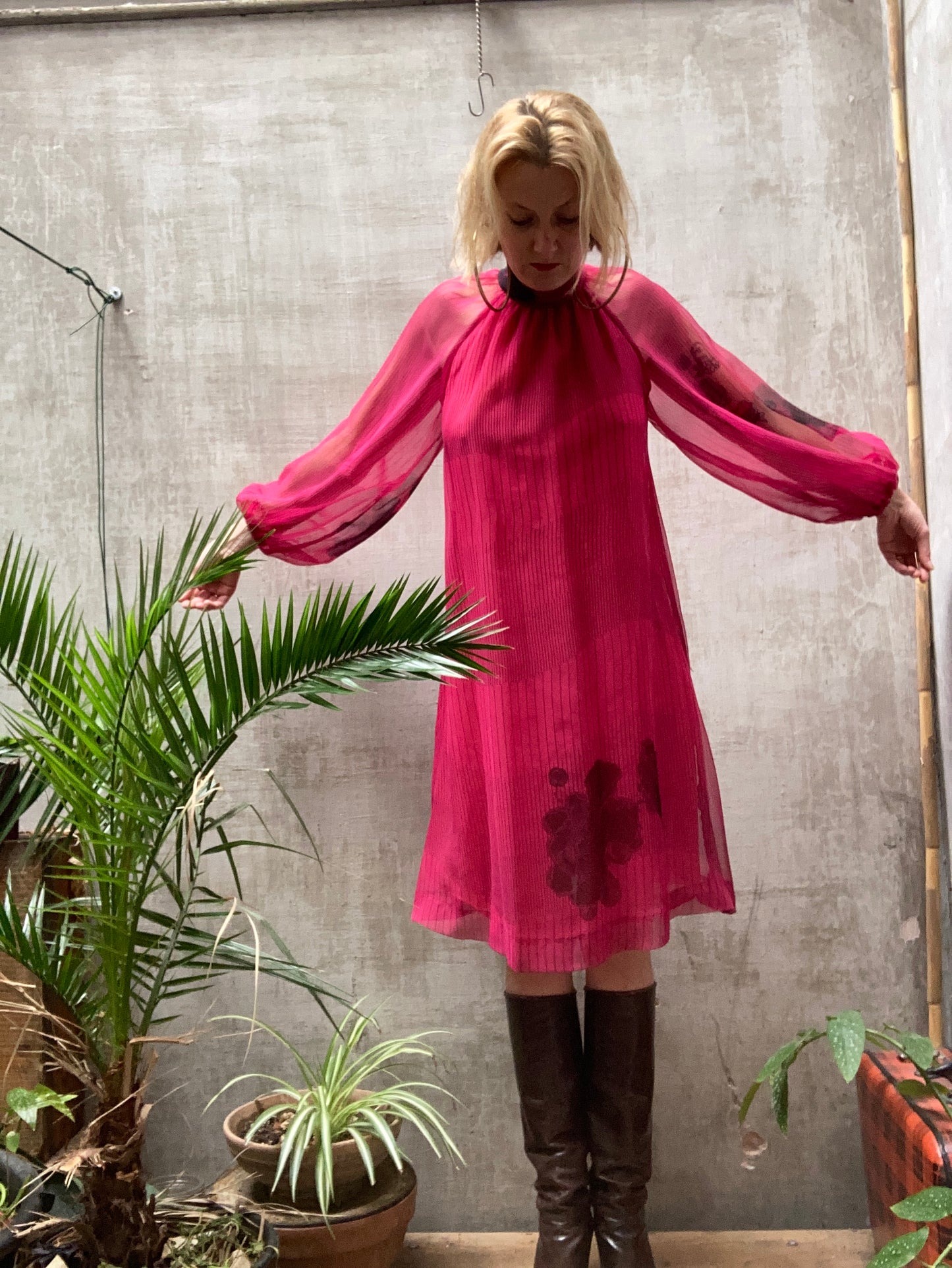 Robe voile 1970