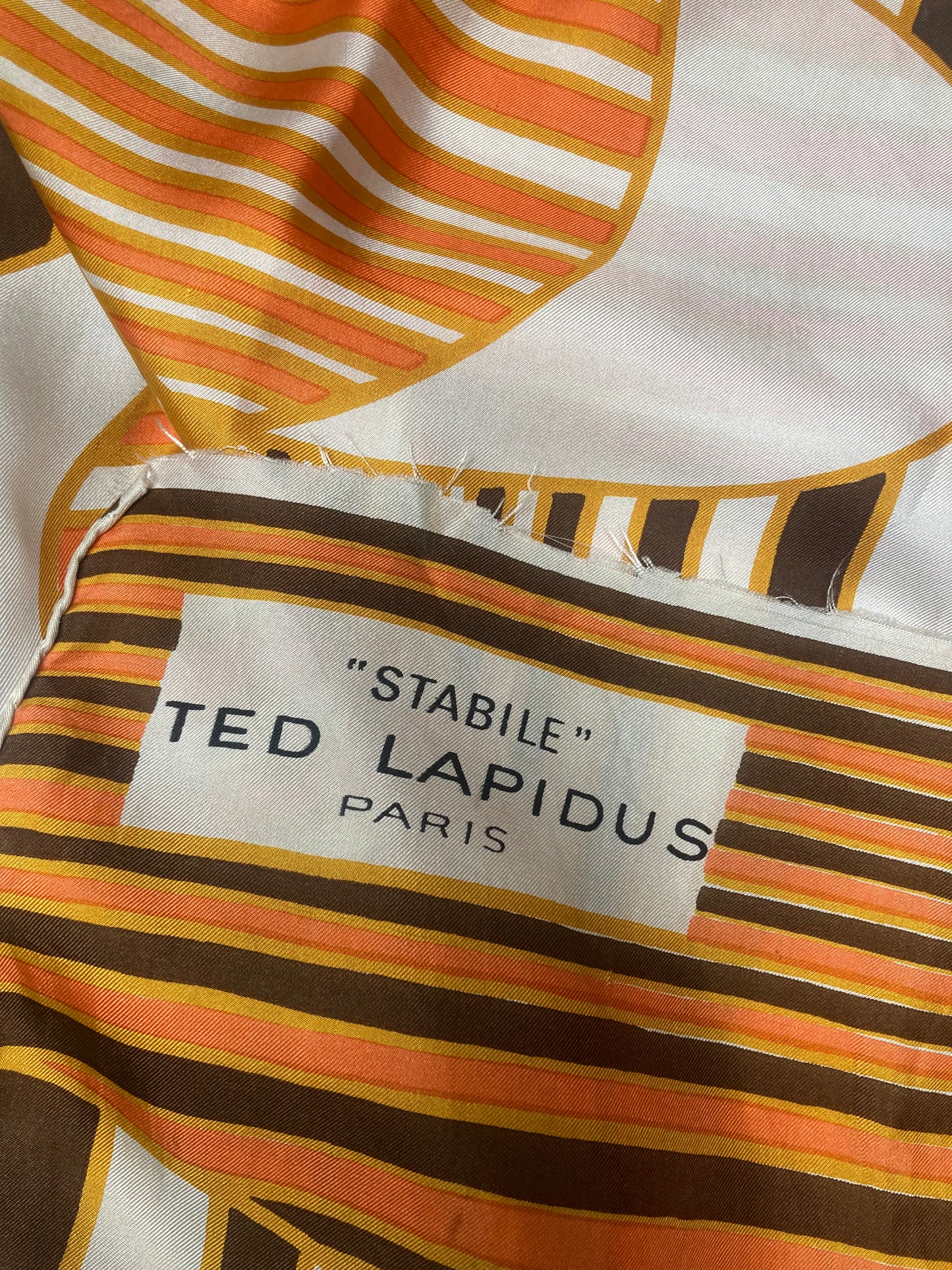 Foulard Ted Lapidus 1970