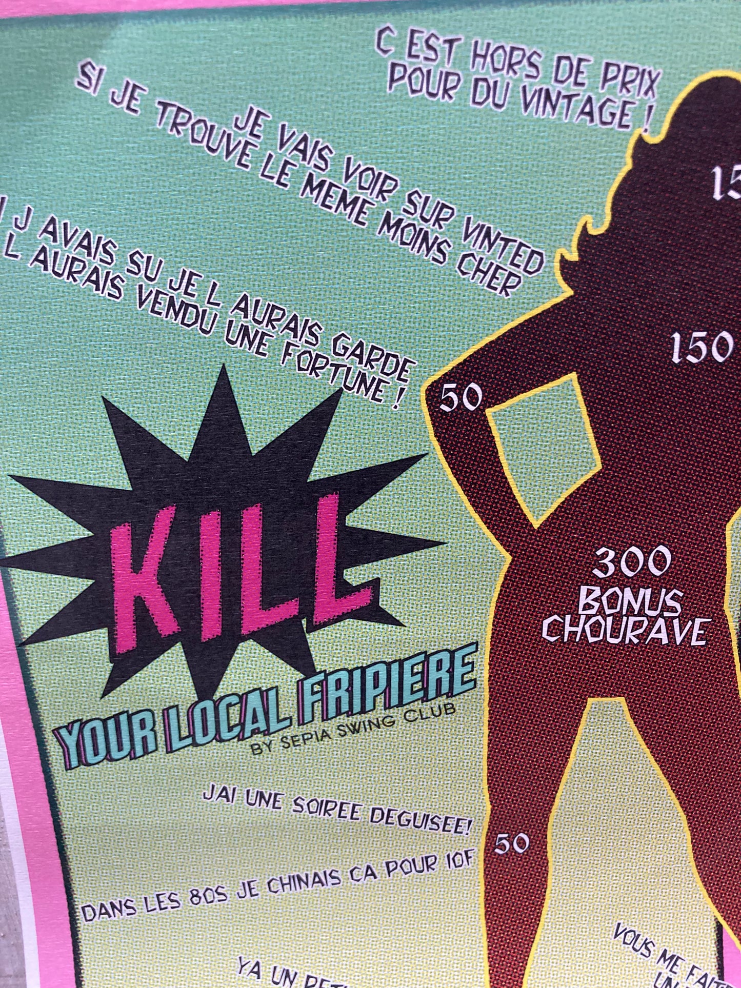 POSTER Kill your local fripière