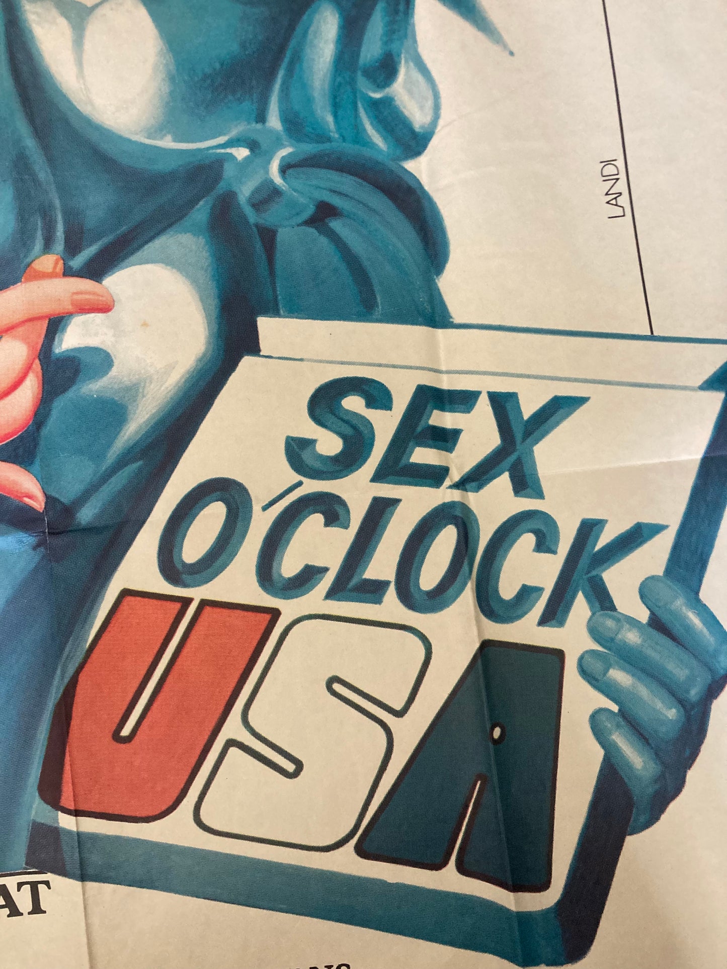 Affiche film Sex O’clock 1976