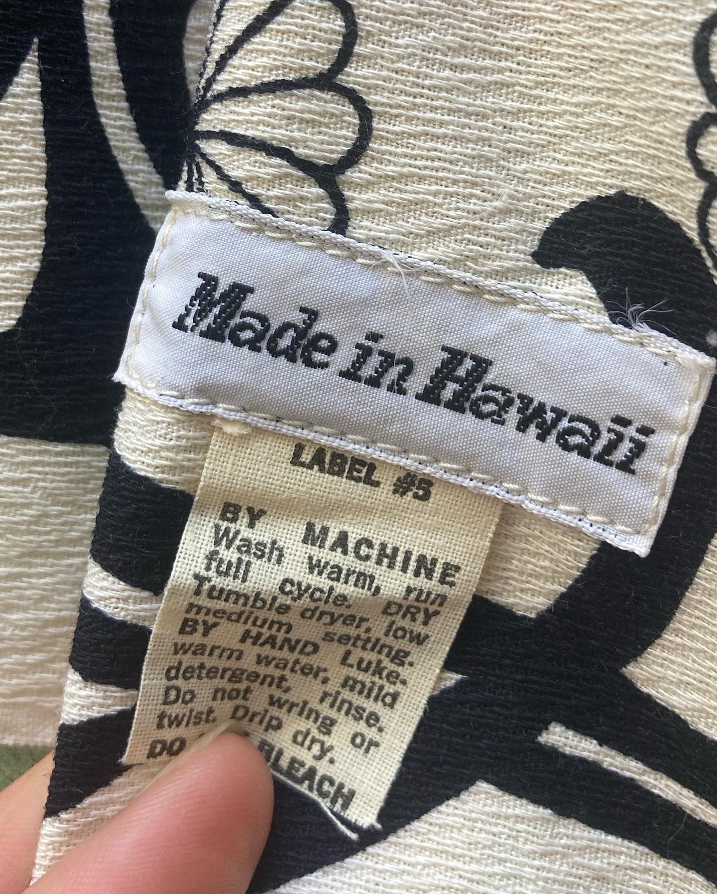 Robe Hawaï 1960
