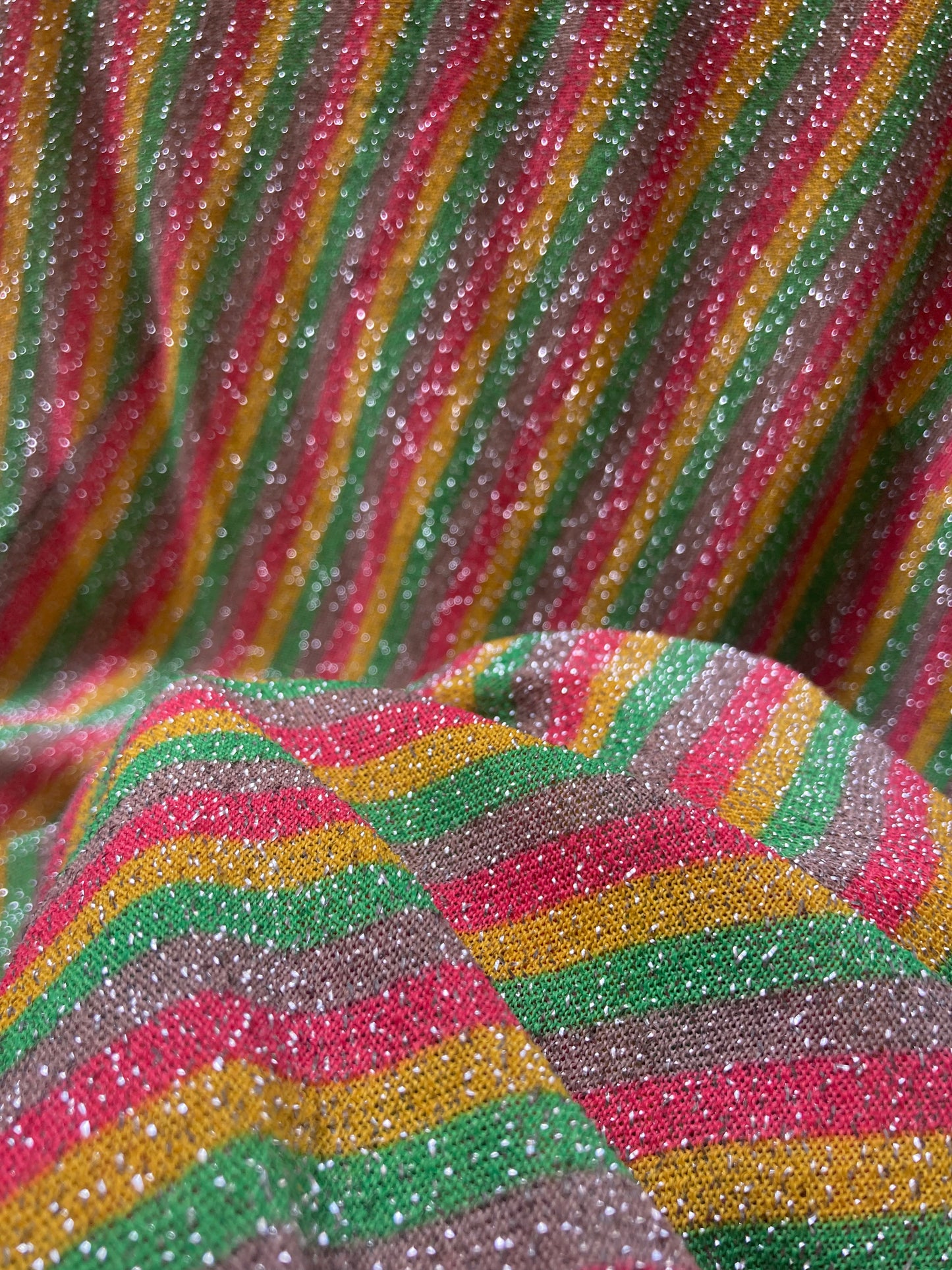 Robe rainbow lurex 1970