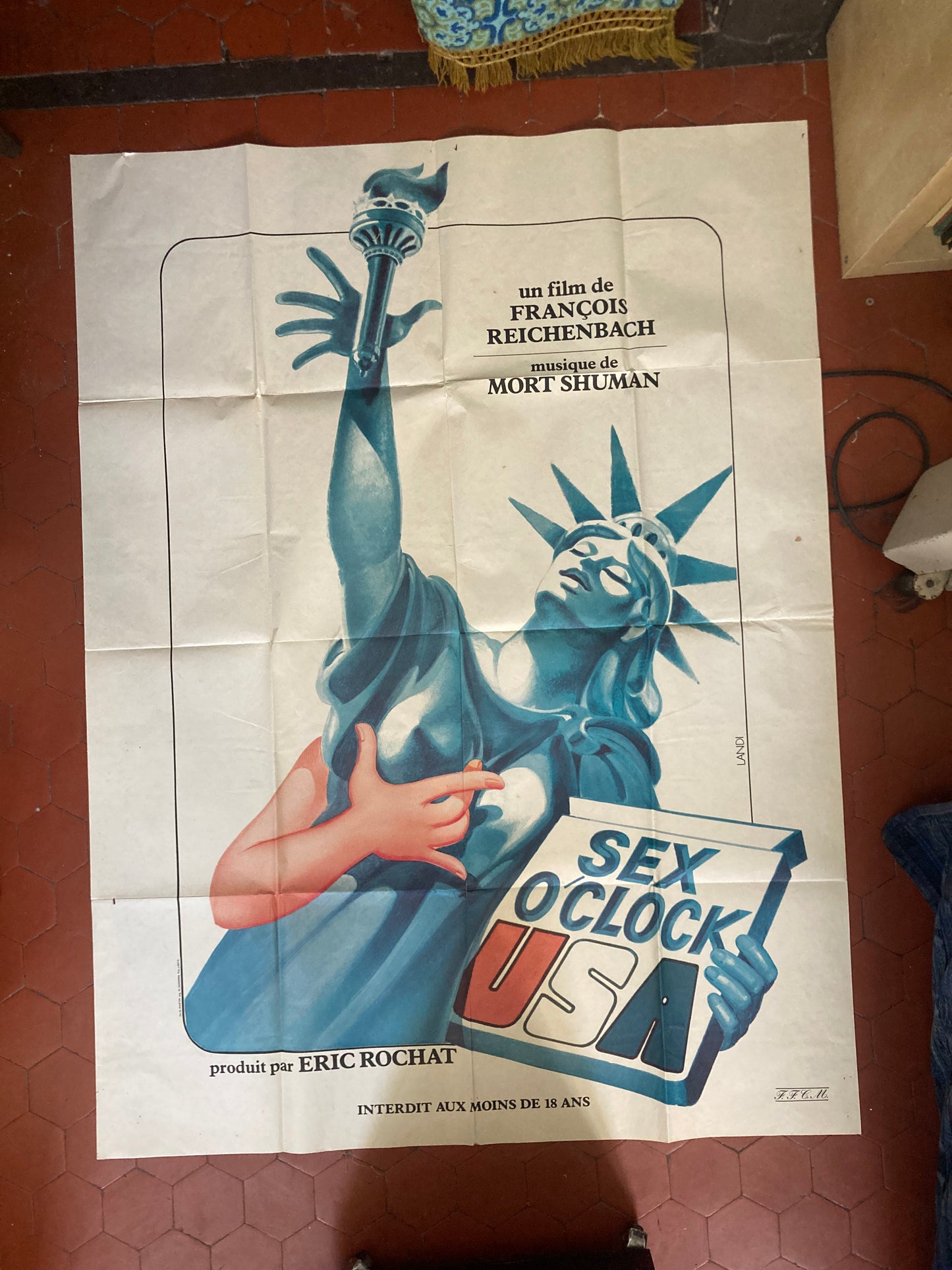 Affiche film Sex O’clock 1976